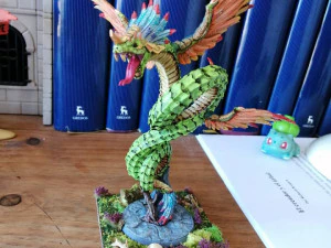 o deus cobra Modelo de Impressão 3D