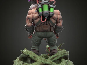 Bane e meninas Modelo de Impressão 3D