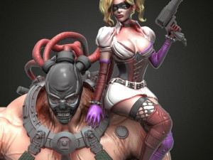bane and girls Modelo de Impressão 3D