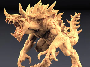 Эпическая гигантская миниатюра Тараска 3D Принт Модель