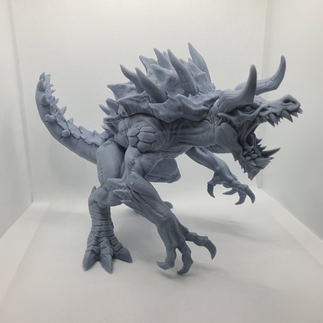 the epic tarasque gargantuan miniature 3D Print Model in Monsters ...