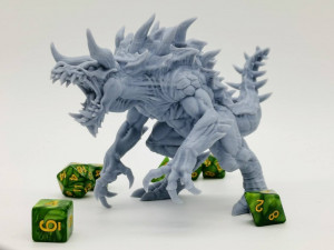 the epic tarasque gargantuan miniature 3Dプリントモデル