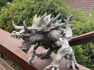 la &eacute;pica tarasca gigantesca miniatura Modelo de impresión 3D