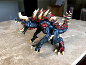la &eacute;pica tarasca gigantesca miniatura Modelo de impresión 3D
