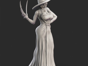 lady dimitrescu 3D Print Model