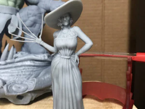 signora Dimitrescu Modello di stampa 3D