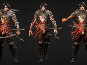Eastern Assassin 3D 模型