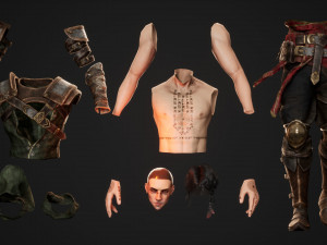 Eastern Assassin 3D 模型