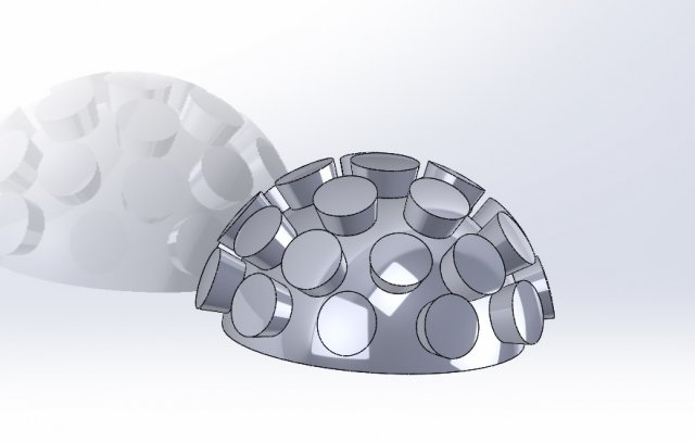 ball with columns 3D मॉडल .c4d .max .obj .3ds .fbx .stl .blend 