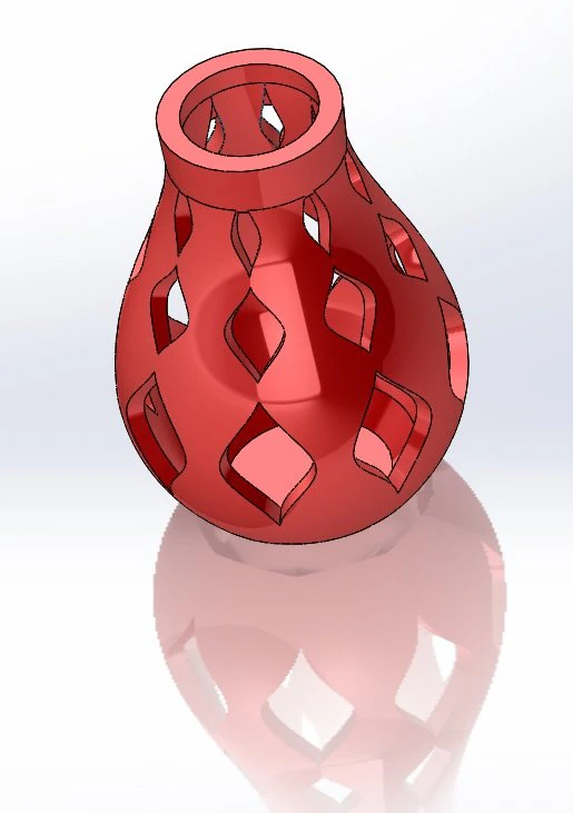vase 3D Print Model .c4d .max .obj .3ds .fbx .stl .blend