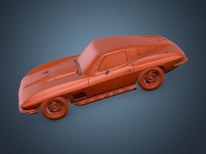 chevrolet corvette stingray c2 3D Model