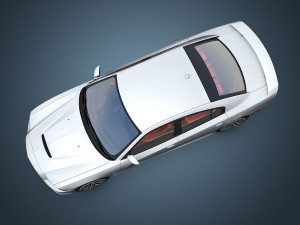 dodge charger srt8 2012 3D Model