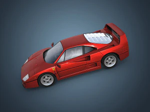 ferrari f40 3D Model