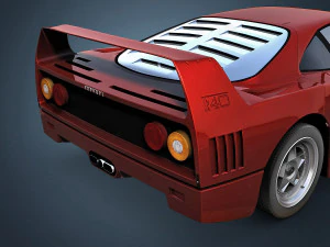 ferrari f40 3D Model