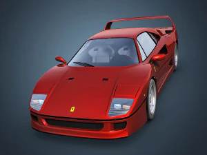 ferrari f40 3D Model