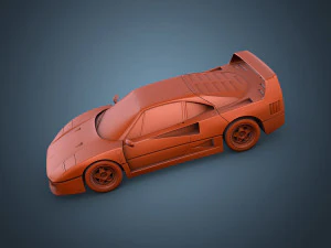 ferrari f40 3D Model