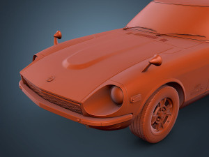 nissan fairlady 240z 3D Модель
