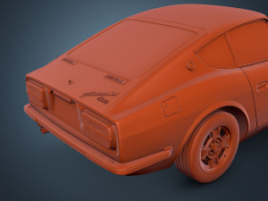 nissan fairlady 240z 3D Модель