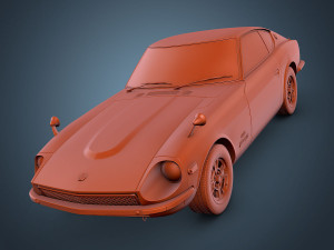 nissan fairlady 240z 3D Модель