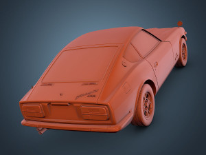 nissan fairlady 240z 3D Модель