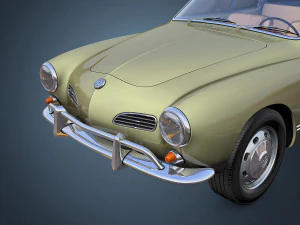 volkswagen karmann ghia 3D Model