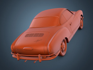 volkswagen karmann ghia Model 3D