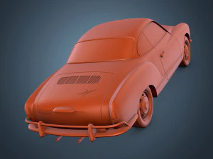 volkswagen karmann ghia 3D Model