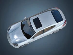 porsche panamera 3D Model