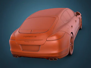 porsche panamera 3D Model