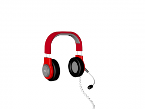 headphones 3D 모델
