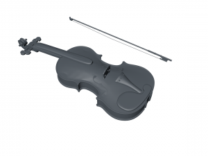 violino 3D Model