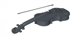 violino 3D Модель