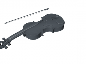 violino 3D Модель