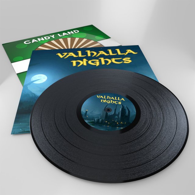 vinyl record 3D मॉडल .c4d .max .obj .3ds .fbx .stl .blend 
