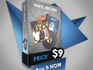 vinyl record 3D मॉडल