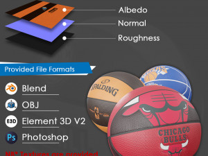 basket ball 3D 모델