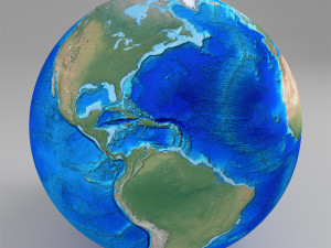 planet earth Modelo 3D