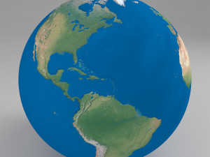 planet earth Modelo 3D