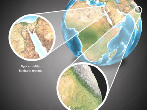 planet earth Modelo 3D