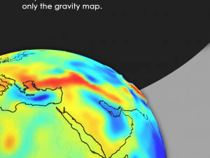 earth gravity map 3D Model