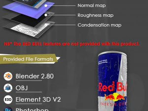 kaleng soda - sedang Model 3D