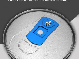 kaleng soda - sedang Model 3D