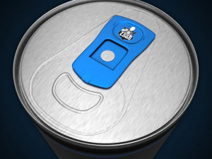 kaleng soda - sedang Model 3D