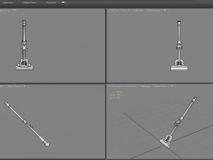 cartoon mop Model 3D