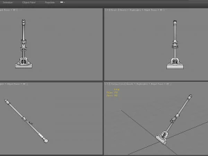 cartoon mop 3D Model