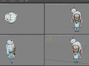 cartoon bunny rabbit doll costume 3D 모델