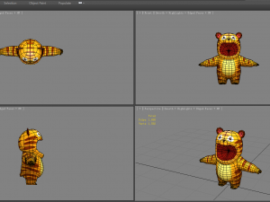 cartoon tiger costume 3D मॉडल