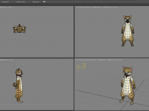 cartoon cat costume Modelo 3D