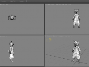 cartoon cat costume Modelo 3D