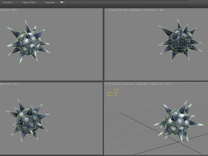 cartoon nail ball - rivet 3D 모델